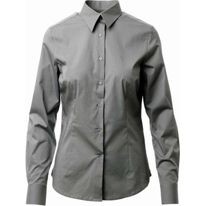 PAYPER FLORENTIA LADY S00257-P051 / Дамска риза slim fit - светло сива 42 (S00257P0511300542)