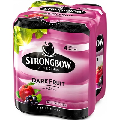 Strongbow Darkfruit 4 x 440 ml (plech)