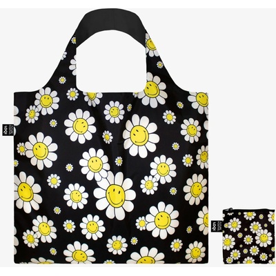 LOQI SMILEY Flowers Black