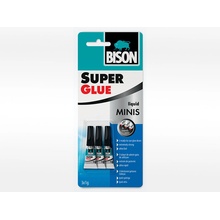 BISON SUPER GLUE MINIS 3x1g