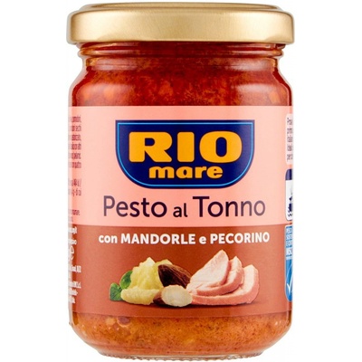 Rio Mare Tuniakové Pesto S Mandľami A Syrom Pecorino 130 g
