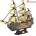CubicFun 3D пъзел с 248 части CubicFun - Кораб The San Felipe