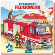 Trötsch Pappenbuch Puzzlebuch Feuerwehr