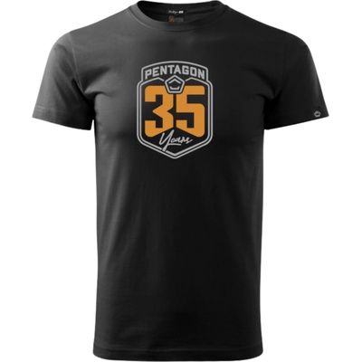 Pentagon Prime T-shirt Black Anniversary Black