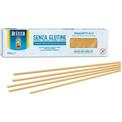 De cecco spaghetti n.12 bezlepkové těstoviny 400 g