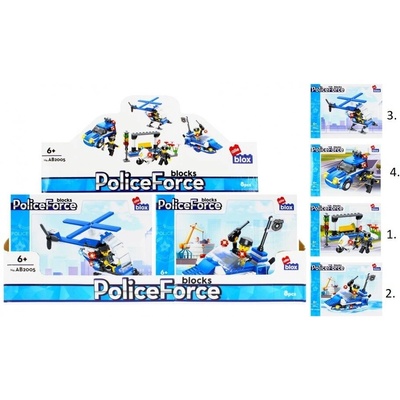 Alleblox PoliceForce 96-103ks/4druhy - 3