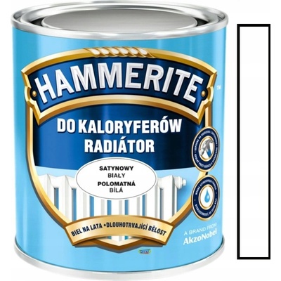 Akzo Nobel Hammerite radiátor bílá polomatný 0,7L – Zbozi.Blesk.cz