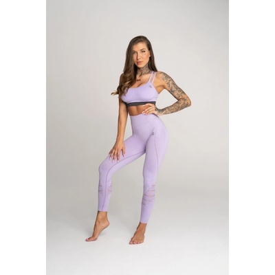 Gym Glamour legíny bezešvé Deynn levandulová