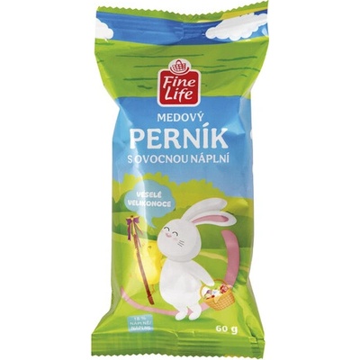Fine Life velikonoční perník zajíc 60 g – Zboží Dáma