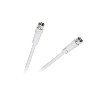 CABLETECH kábel zástrčka F - zástrčka F 3m biely KPO2288-3