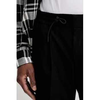 HUGO BOSS Панталон hugo мъжки в черно със стандартна кройка 50547220 (50547220)