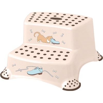 BANQUET 4KIDS 4kids Stolička - dvojschůdek DOG 40 x 37 x 21 cm