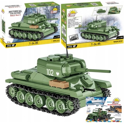 COBI 2716 World War II Ruský střední tank T-34-85