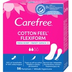 Carefree Дамски превръзки - интимни със свеж аромат Carefree Cotton Flexiform 56 бр. 30555 (97709)
