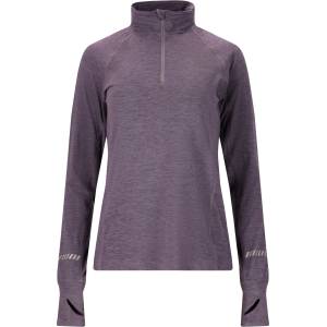 ENDURANCE Дамска тениска ENDURANCE Women's Canna V2.0 Melange Midlayer Running shirt - Graystone - размер 34 (EU) (916-4750-0211)