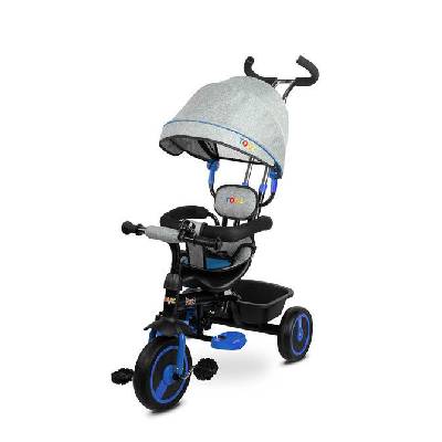 Триколка С Родителски Контрол Buzz Navy Caretero Toyz (TOYZ-0331)