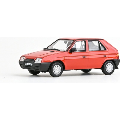 Škoda Favorit 136L 1988 ABREX 1:43 Červená 143ABS-708BM
