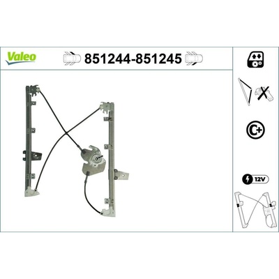 Zvedací zařízení oken VALEO 851244 851244