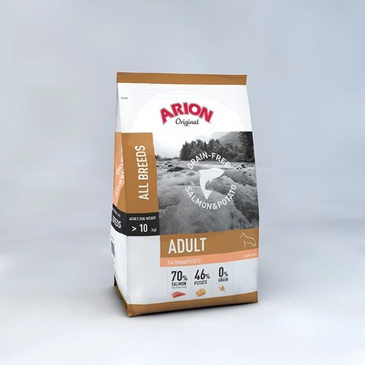 Arion Original Grain-Free Adult Salmon & Potato 12 kg