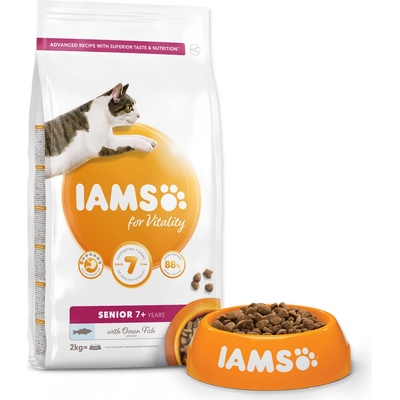 IAMS Cat Senior Ocean Fish 2 kg