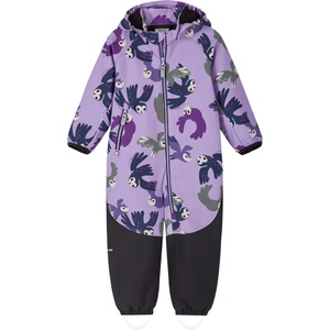 Reima Детски софтшел гащеризони Reima Kid's Mjosa Softshell Overall Print Overall - Blooming Lilac - размер 80 (EU) (703-7601-0112)