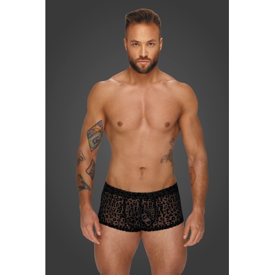 Noir Handmade H072 Leopard Flock Short-Shorts S