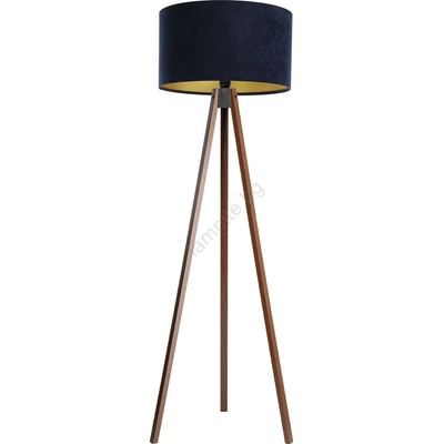 BPS Koncept Подова лампа STANDART 1xE27/60W/230V синьо/венге (BS0493)