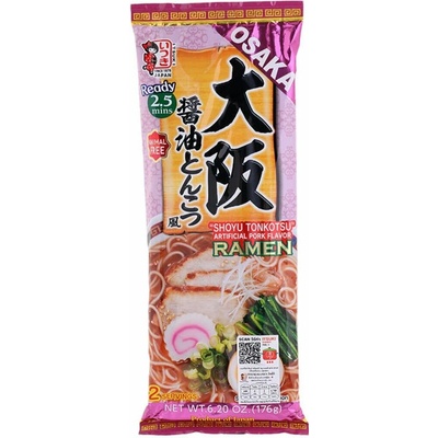 Itsuki Osaka japonské ramen shoyu tonkotsu 2 porcie 176 g