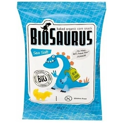 McLLOYD'S BIOsaurus kukuřičné křupky mořská sůl 50 g
