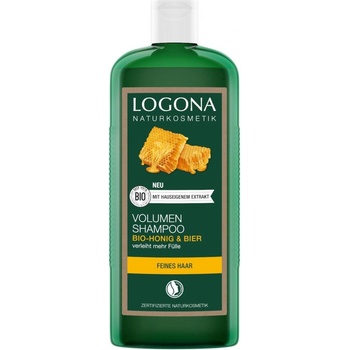 Logona šampon pro zvětšení objemu vlasů pivo & med 250 ml