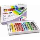 Pentel Pastely olejové kulaté 12 barev