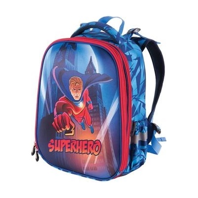 PULSE Раница Anatomic Cube - Superhero, синьо-червена (122164)