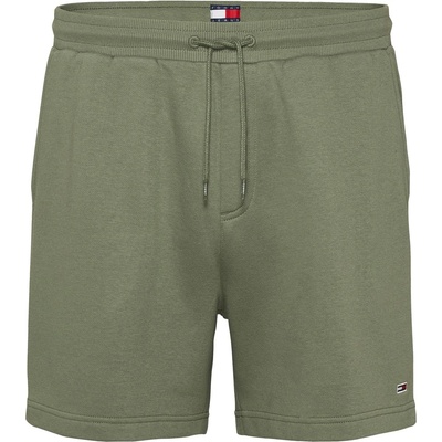Tommy Jeans Поларени къси панталони Tommy Jeans Men's Fleece Jogger Shorts - Aruba Green