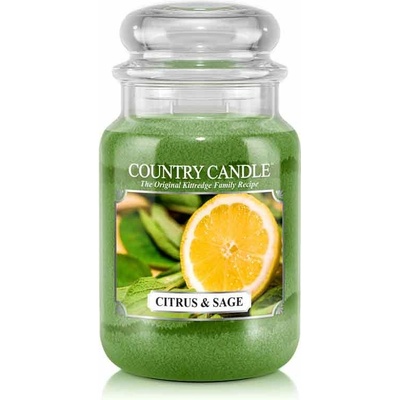 Country Candle Citrus & Sage 652g