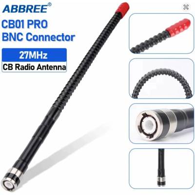 ABBREE CB01 PRO CB anténa 27 MHz BNC