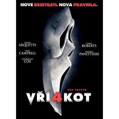 Vřískot 4, digipack DVD