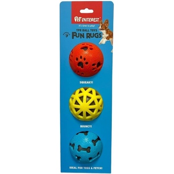 Pet Interest® Комплект подскачащи топки с пищялки