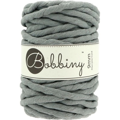 Bobbiny Macrame Cord 9 mm Steel