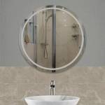 Lidiya Mirror Огледало за баня LED осветление LM Abyss Glow 800×800мм