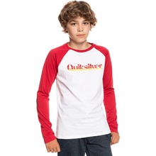 Quiksilver Youth Primary Colours Ls Tee White