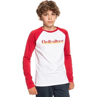 Quiksilver Youth Primary Colours Ls Tee White