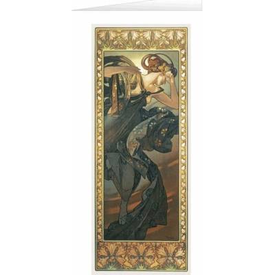 Blahopřání Alfons Mucha – Evening Star
