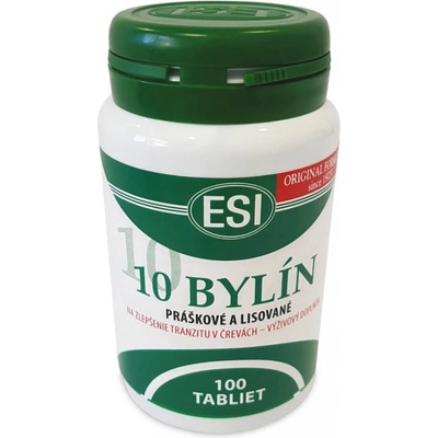ESI 10 bylín 100 tabliet