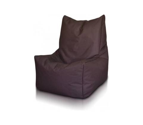 Ecopuf SOLID polyester NC15 Tmavě hnědá