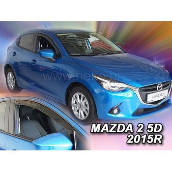 HEKO Ветробрани за mazda 2 (2014+) 5 врати - 4бр. предни и задни (23166)