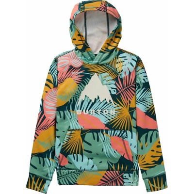 Burton Kids' Oak Pullover Hoodie oversized tropical
