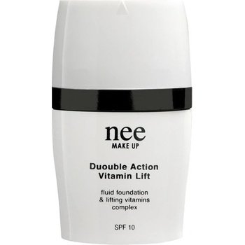 Nee make-up Double Action Vitamin Lift Fluid Foundation & Lifting Vitamins Complex tekutý make-up s liftingovým vitaminovým komplexem D1 30 ml