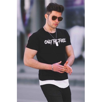 Madmext Мъжка тениска 4597 - Черна 288025 (288025_Черно)