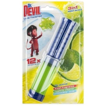 Ароматизатор за тоалетна Dr. Devil Point Block Гел диск, 45 m (217023-LT)