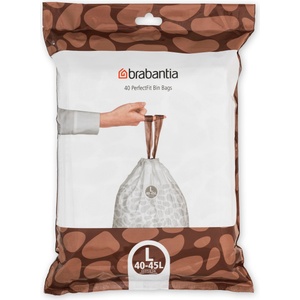 Brabantia Торбички за боклук Brabantia PerfectFit размер L 40-45 л 40 бр (138645)